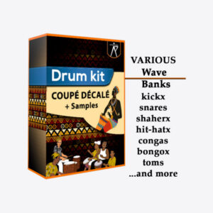 Afrobeat Coupé decale drum kit samples